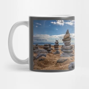 Rock Cairns, Sculptures Mug